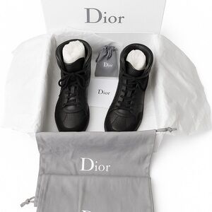Christian Dior D Fence High Top Sneakers